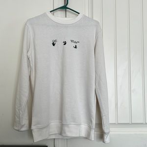 Off-White logo sweatshirt {SALE} (GET IT NOW🔥)